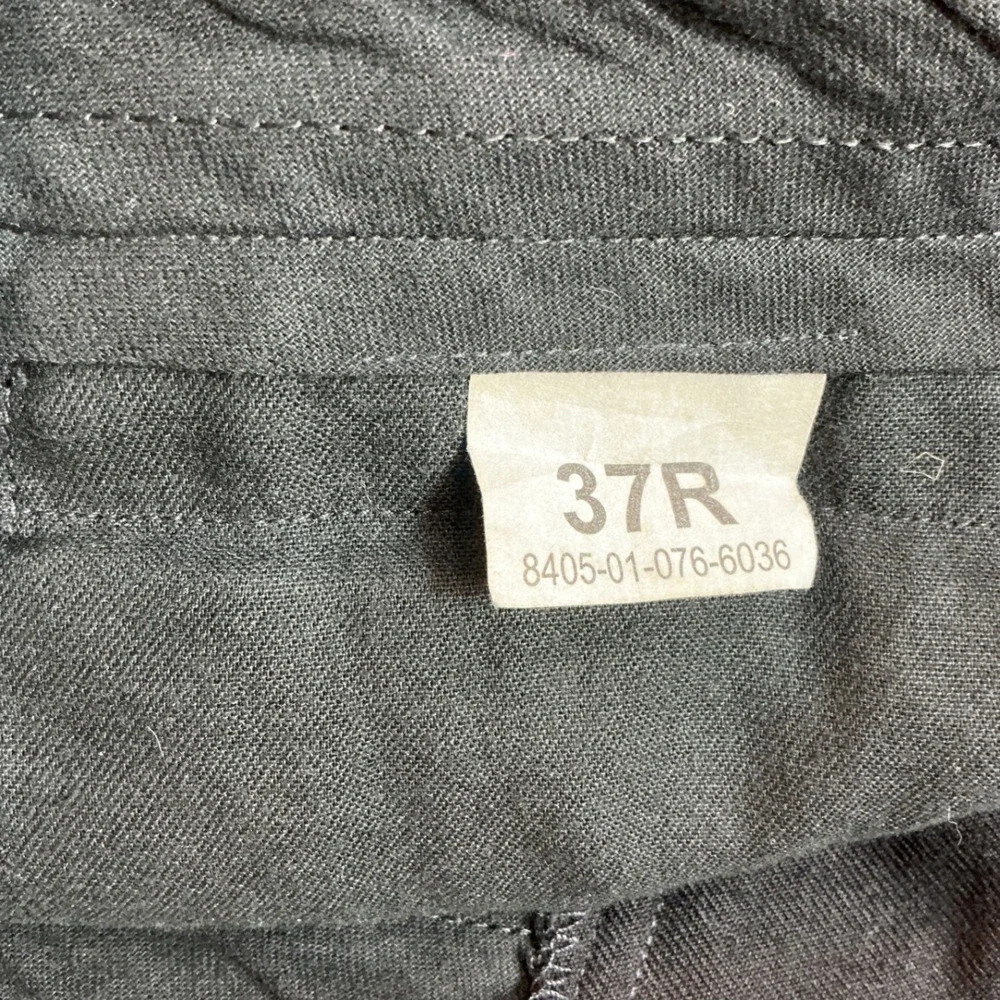 Vintage DSCP Quarterdeck Military Size 37 Navy Sailor Flap Front Lace Back Pants